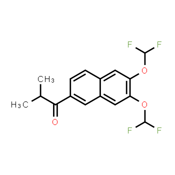 1313885-94-7 | 1-[6,7-bis(difluoromethoxy)naphthalen-2-yl]-2-methylpropan-1-one