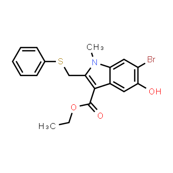 131707-24-9 | Ethyl 6-bromo-5-hydroxy-1-methyl-2-(phenylsulfanylmethyl)indole-3-carboxylate