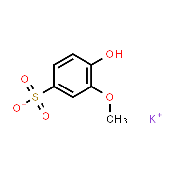 1321-14-8 | potassium 4-hydroxy-3-methoxybenzene-1-sulfonate