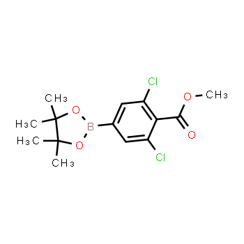 1321613-04-0 | methyl 2,6-dichloro-4-(4,4,5,5-tetramethyl-1,3,2-dioxaborolan-2-yl)benzoate