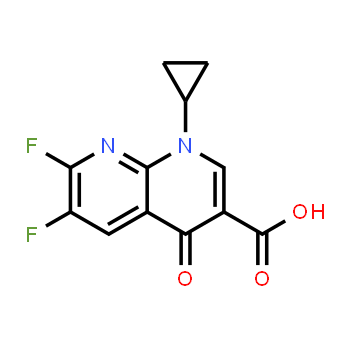 132235-01-9 | 1-cyclopropyl-6,7-difluoro-1,4-dihydro-4-oxo-1,8-naphthyridine-3-carboxylic acid