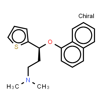 132335-47-8 | S-(+)-N,N-Dimethyl-3-(1-naphthoxy)-3-(2-thienyl)-1-propylamine oxalate