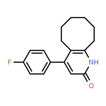 132812-72-7 | 4-(4-fluorophenyl)-5,6,7,8,9,10-hexahydro-1H-cycloocta[b]pyridin-2-one