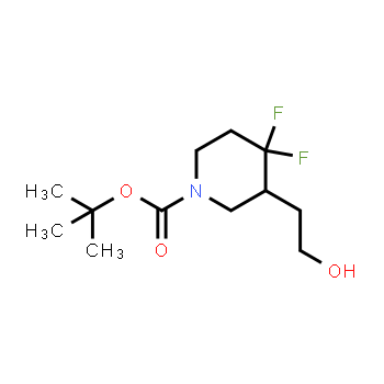 1334413-29-4 | tert-butyl 4,4-difluoro-3-(2-hydroxyethyl)piperidine-1-carboxylate