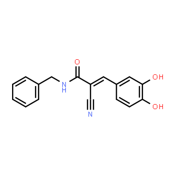 133550-30-8 | (E)-N-benzyl-2-cyano-3-(3,4-dihydroxyphenyl)acrylamide