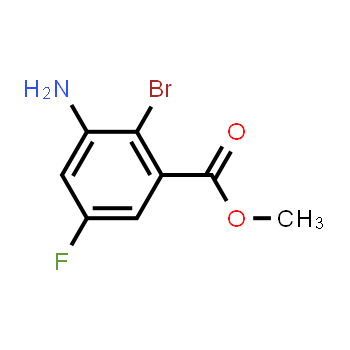 1342063-52-8 | Methyl 3-amino-2-bromo-5-fluorobenzoate