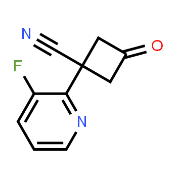 1344145-36-3 | 1-(3-fluoropyridin-2-yl)-3-oxocyclobutane-1-carbonitrile