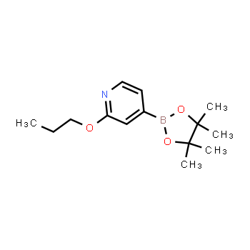 1346707-85-4 | 2-propoxy-4-(4,4,5,5-tetramethyl-1,3,2-dioxaborolan-2-yl)pyridine