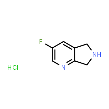 1346808-65-8 | 3-fluoro-5H,6H,7H-pyrrolo[3,4-b]pyridine hydrochloride