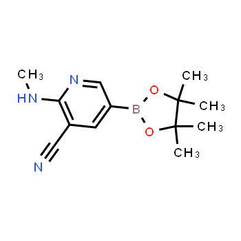 1346809-48-0 | 2-(methylamino)-5-(4,4,5,5-tetramethyl-1,3,2-dioxaborolan-2-yl)nicotinonitrile