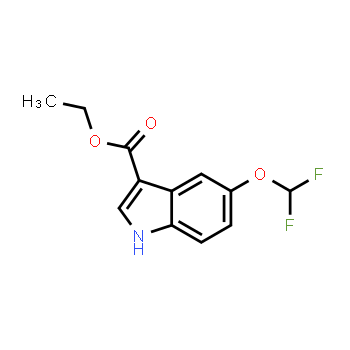 1352397-09-1 | ethyl 5-(difluoromethoxy)-1H-indole-3-carboxylate