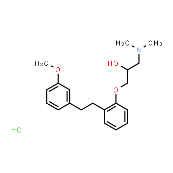 135261-74-4 | 1-(Dimethylamino)-3-[2-[2-(3-methoxyphenyl)ethyl]phenoxy]-2-propanol hydrochloride