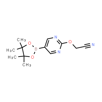 1353877-88-9 | 2-((5-(4,4,5,5-tetramethyl-1,3,2-dioxaborolan-2-yl)pyrimidin-2-yl)oxy)acetonitrile