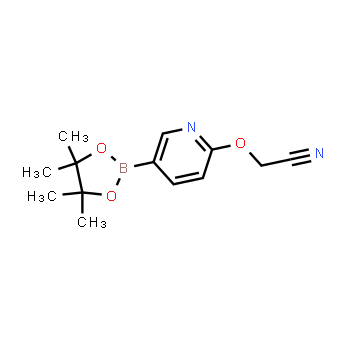 1353879-84-1 | 2-((5-(4,4,5,5-tetramethyl-1,3,2-dioxaborolan-2-yl)pyridin-2-yl)oxy)acetonitrile