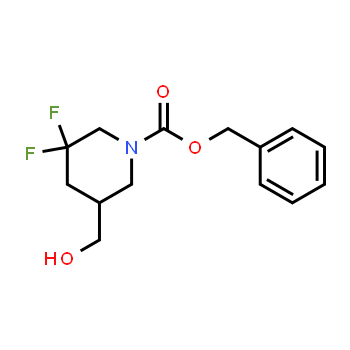 1356339-31-5 | benzyl 3,​3-​Difluoro-​5-​(hydroxymethyl)​piperidine-​1-​carboxylate