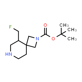 1357353-43-5 | 2,​7-​Diazaspiro[3.5]​nonane-​2-​carboxylic acid, 5-​(fluoromethyl)​-​, 1,​1-​dimethylethyl ester