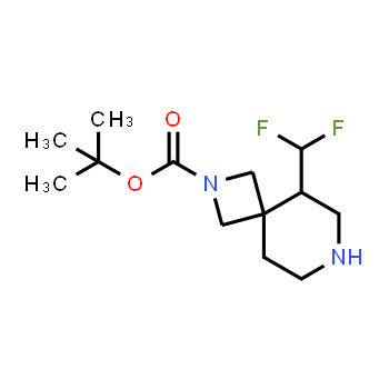 1357353-93-5 | 2,​7-​Diazaspiro[3.5]​nonane-​2-​carboxylic acid, 5-​(difluoromethyl)​-​, 1,​1-​dimethylethyl ester