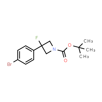 1357614-51-7 | tert-butyl 3-(4-bromophenyl)-3-fluoroazetidine-1-carboxylate