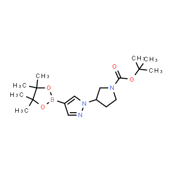 1359974-18-7 | tert-butyl 3-(4-(4,4,5,5-tetramethyl-1,3,2-dioxaborolan-2-yl)-1H-pyrazol-1-yl)pyrrolidine-1-carboxylate