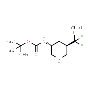 1363378-12-4 | tert-butyl N-[(3R,5R)-5-(trifluoromethyl)piperidin-3-yl]carbamate