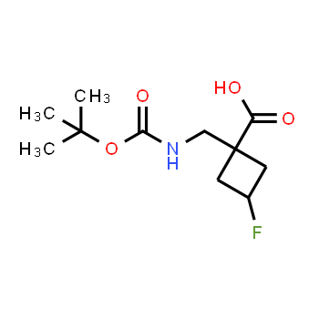 1363380-71-5 | 1-({[(tert-butoxy)carbonyl]amino}methyl)-3-fluorocyclobutane-1-carboxylic acid