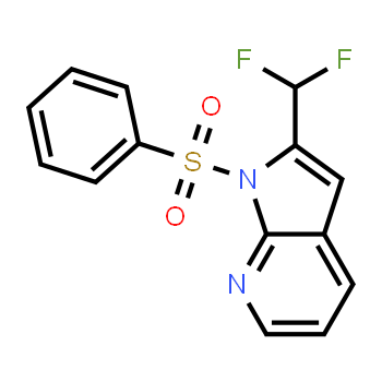 1363381-32-1 | 1-(benzenesulfonyl)-2-(difluoromethyl)-1H-pyrrolo[2,3-b]pyridine