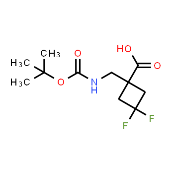 1363382-41-5 | 1-({[(tert-butoxy)carbonyl]amino}methyl)-3,3-difluorocyclobutane-1-carboxylic acid