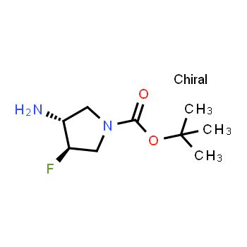 1363382-79-9 | tert-butyl trans-3-amino-4-fluoropyrrolidine-1-carboxylate