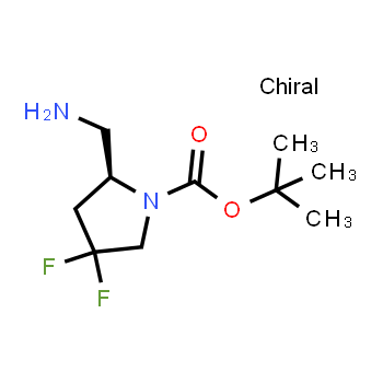 1363384-67-1 | tert-butyl (2S)-2-(aminomethyl)-4,4-difluoropyrrolidine-1-carboxylate