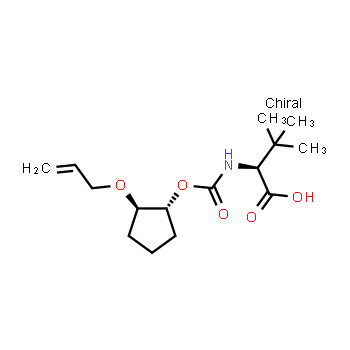 1365970-45-1 | (S)-2-(((((1R,2R)-2-(allyloxy)cyclopentyl)oxy)carbonyl)amino)-3,3-dimethylbutanoic acid