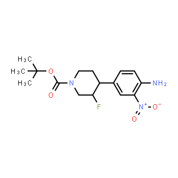 1366857-72-8 | tert-butyl 4-(4-amino-3-nitrophenyl)-3-fluoropiperidine-1-carboxylate