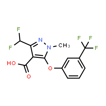 1369490-06-1 | 3-(difluoromethyl)-1-methyl-5-[3-(trifluoromethyl)phenoxy]-1H-pyrazole-4-carboxylic acid