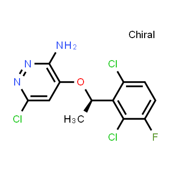 1370651-29-8 | 6-chloro-4-[(1R)-1-(2,6-dichloro-3-fluorophenyl)ethoxy]pyridazin-3-amine