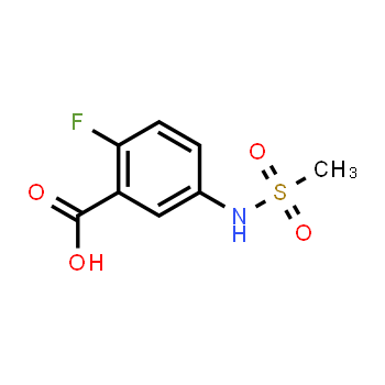 137315-01-6 | 2-Fluoro-5-[(methylsulfonyl)amino]-benzoic acid