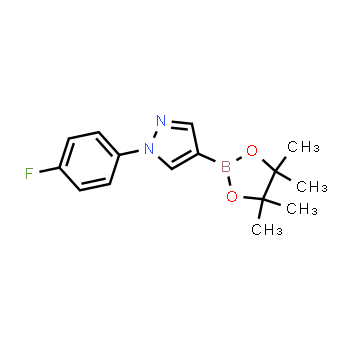 1373918-57-0 | 1-(4-fluorophenyl)-4-(4,4,5,5-tetramethyl-1,3,2-dioxaborolan-2-yl)-1H-pyrazole