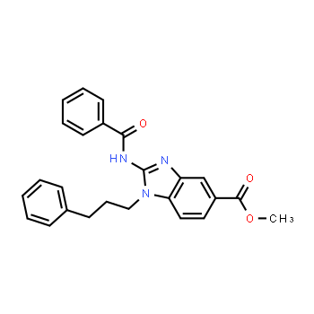 1374601-40-7 | methyl 2-benzamido-1-(3-phenylpropyl)-1H-benzo[d]imidazole-5-carboxylate