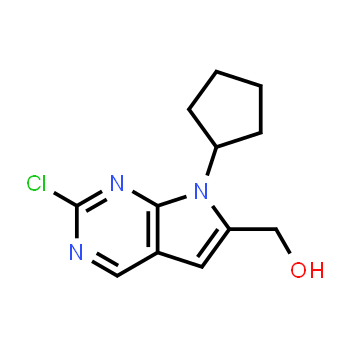 1374639-77-6 | (2-Chloro-7-cyclopentyl-7H-pyrrolo[2,3-d]pyrimidin-6-yl)methanol