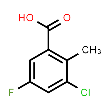 1379210-16-8 | 3-chloro-5-fluoro-2-methylbenzoic acid