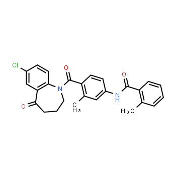 137973-76-3 | 7-chloro-1-[2-methyl-4-[(2-methylbenzoyl)amino]benzoyl]-5-oxo-2,3,4,5-tetrahydro-1H-1-benzazepine