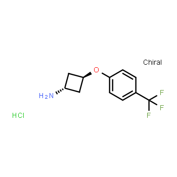 1380279-81-1 | cyclobutanamine, 3-(4-trifluoromethylphenoxy)-, hydrochloride (1:1), trans-