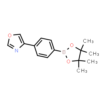 1381948-81-7 | 4-(4-(4,4,5,5-tetramethyl-1,3,2-dioxaborolan-2-yl)phenyl)oxazole