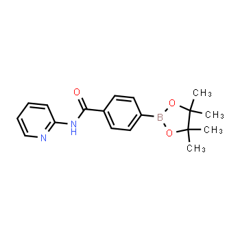 1383385-64-5 | N-(pyridin-2-yl)-4-(4,4,5,5-tetramethyl-1,3,2-dioxaborolan-2-yl)benzamide