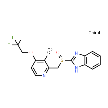 138530-94-6 | 1h-benzimidazole, 2-[(r)-[[3-methyl-4-(2,2,2-trifluoroethoxy)-2-pyridinyl]methyl]sulfinyl]-