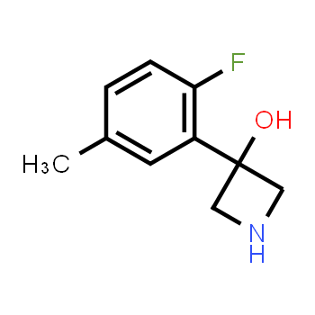 1388028-53-2 | 3-(2-fluoro-5-methylphenyl)azetidin-3-ol