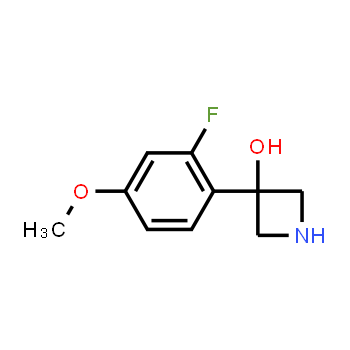 1388054-87-2 | 3-(2-fluoro-4-methoxyphenyl)azetidin-3-ol