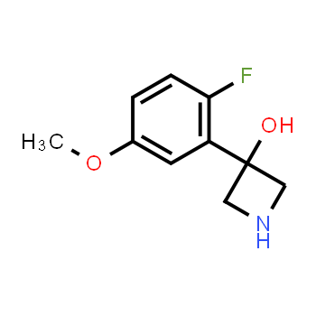 1388055-12-6 | 3-(2-fluoro-5-methoxyphenyl)azetidin-3-ol