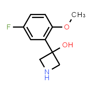 1388055-33-1 | 3-(5-fluoro-2-methoxyphenyl)azetidin-3-ol