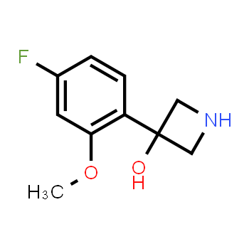 1388075-27-1 | 3-(4-fluoro-2-methoxyphenyl)azetidin-3-ol