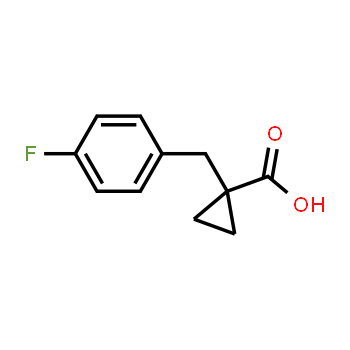 139229-60-0 | 1-[(4-fluorophenyl)methyl]cyclopropane-1-carboxylic acid