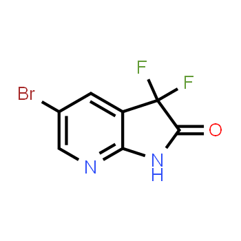 1393540-54-9 | 5-bromo-3,3-difluoro-1H,2H,3H-pyrrolo[2,3-b]pyridin-2-one